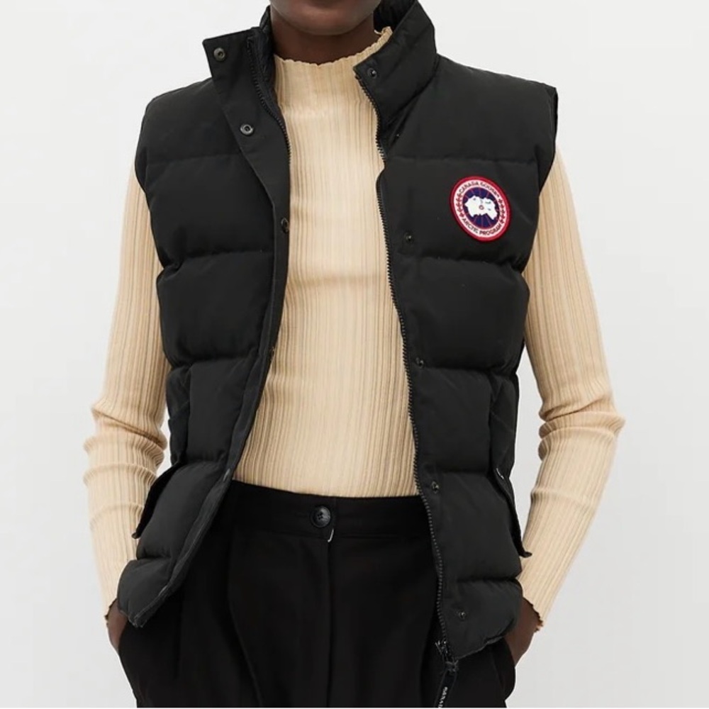 Canada Goose Black Puffer Vest XXS